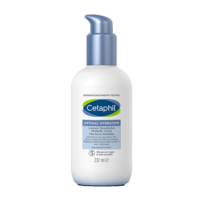 CETAPHIL OPTIMAL HYDRATION – Loțiune Restitutivă Hidratantă pentru Corp, 237 ml