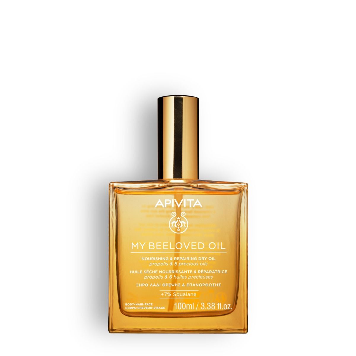 Apivita My BeeLoved – Ulei Uscat Hrănitor și Reparant, 100 ml