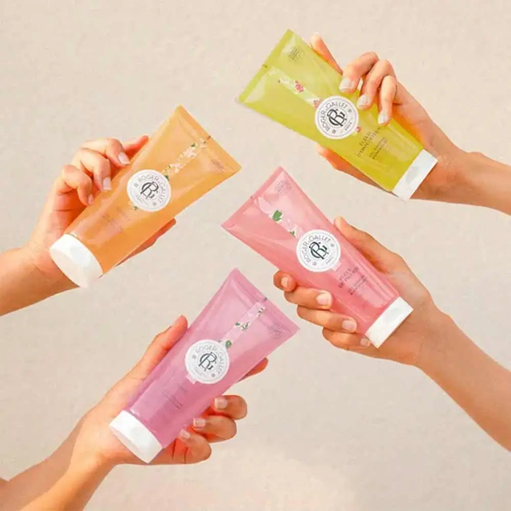 ROGER&GALLET – Rose Gel de Duș de Bien-Être cu Trandafir Damasc și Mirodenii, 200 ml