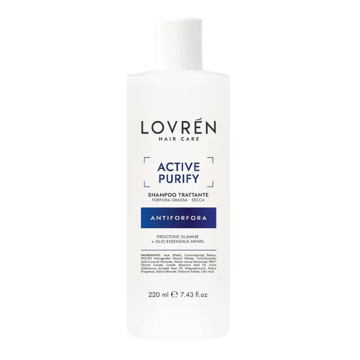 LOVRÉN HAIR CARE – Șampon Active purifiant, 220 ml