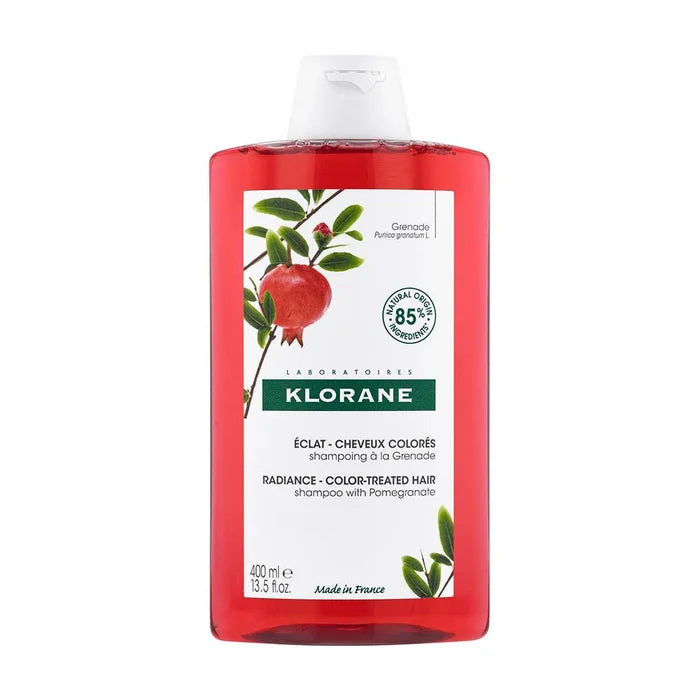 KLORANE Melograno – Șampon pentru strălucirea părului colorat, 400 ml