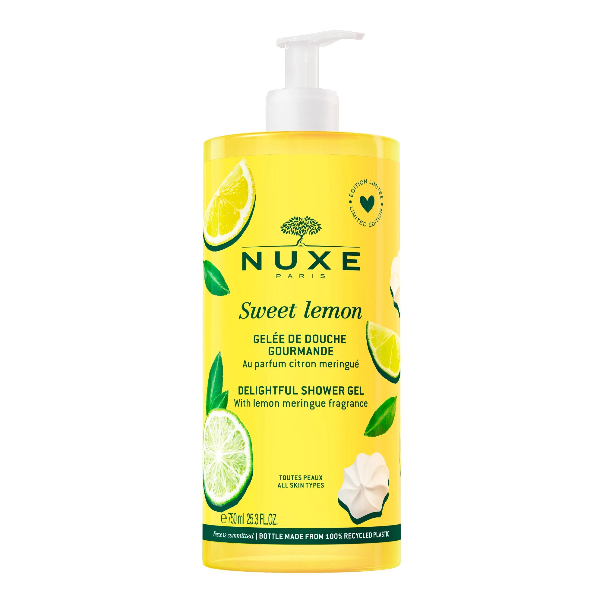 Nuxe Sweet Lemon Gelée de Douche Gourmande – 750 ml