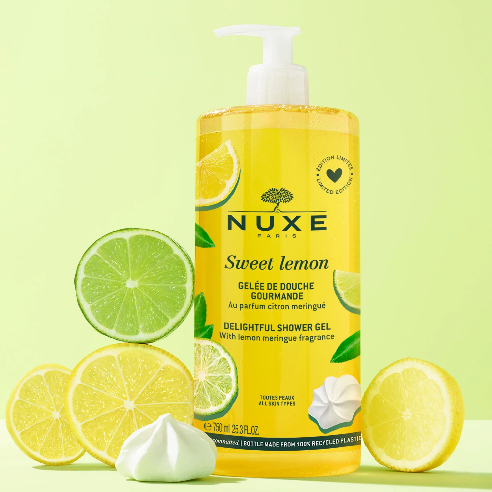 Nuxe Sweet Lemon Gelée de Douche Gourmande – 750 ml