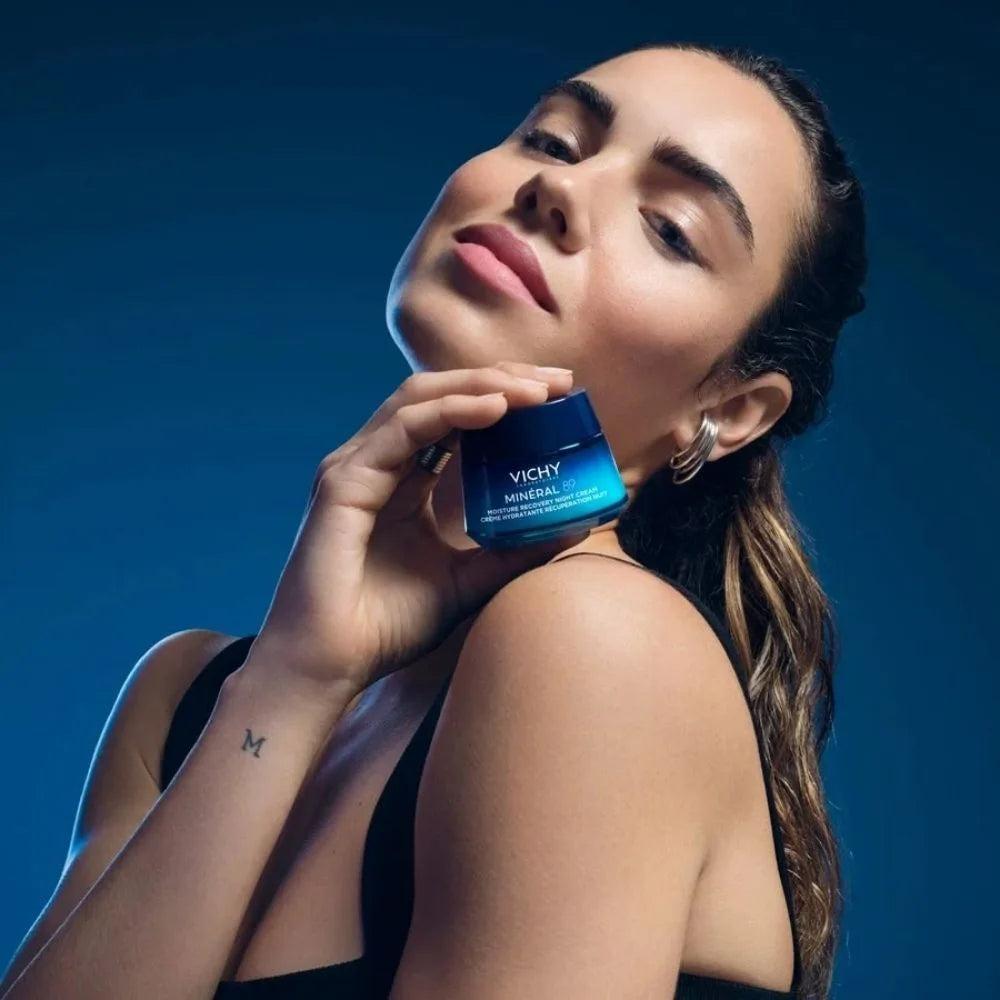 Vichy Minéral 89 – Cremă de noapte hidratantă regenerantă 50 ml