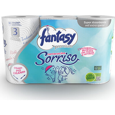 FANTASY Smile prosoape de hârtie, 3 bucăți
