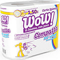 WOW Hârtie igienică Compacta, 4 role