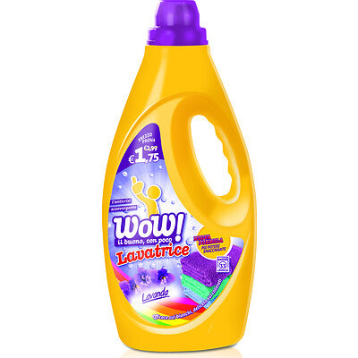WOW Detergent lichid pentru rufe Lavandă, 1850 ml