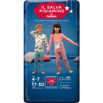 PAMPERS Pampers – protecție absorbantă, s/m, 10 bucăți