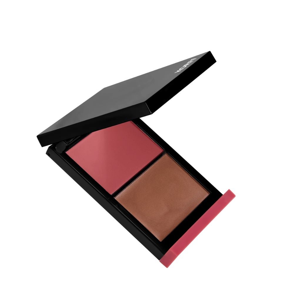 KORFF Cure Make Up – Duo cremă bronzantă și blush, nuanța 02, 14 g