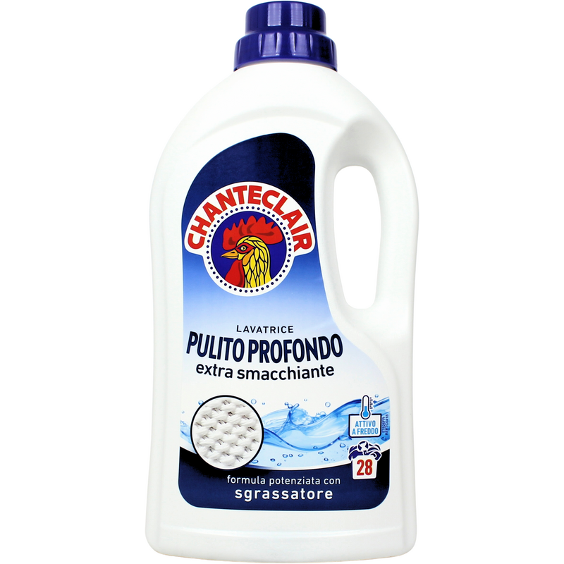 CHANTECLAIR Detergent lichid pentru rufe Pulito Profondo Extra Smacchiante, 28 spălări, 1260 ml