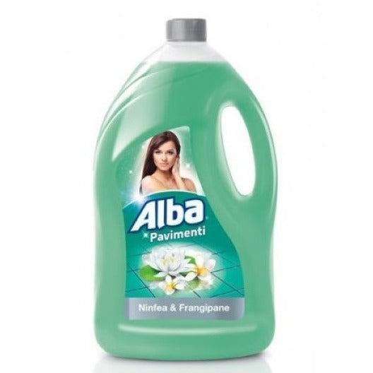 ALBA Detergent pentru pardoseli Nufăr și frangipani, 4000 ml