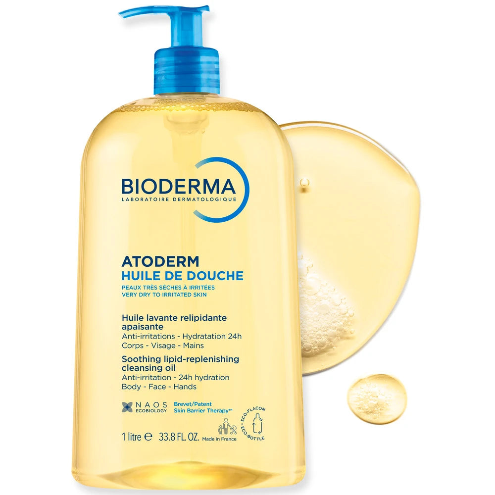 BIODERMA Atoderm Huile de Douche Ulei de duș hidratant pentru piele uscată și sensibilă, 1