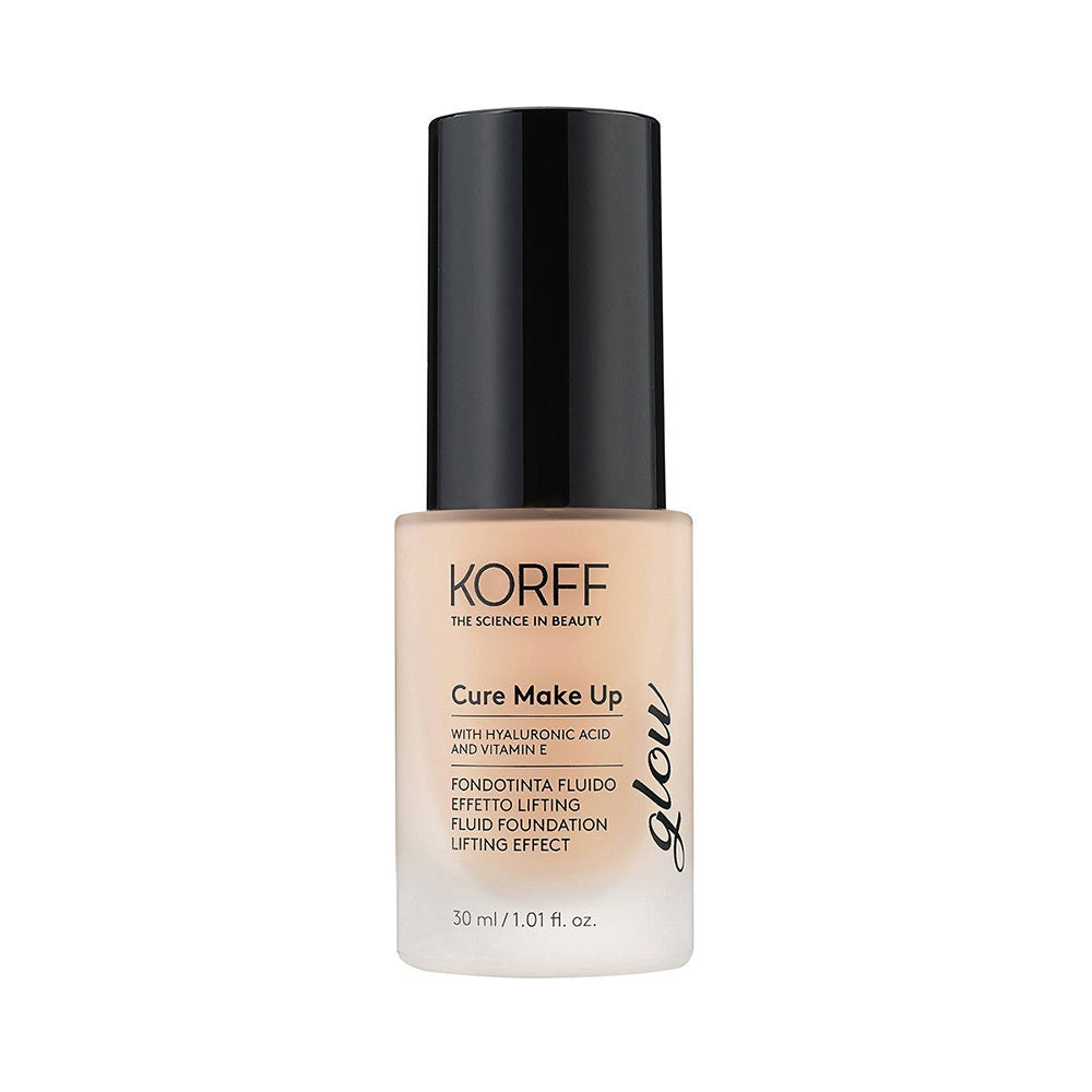 KORFF Cure Make Up Fond de ten fluid cu efect lifting și luminozitate, nuanța 01, 30 ml