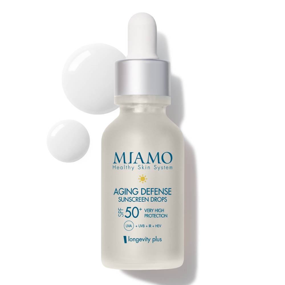 MIAMO Longevity Plus - Aging Defense Sunscreen Drops SPF50+ ser, 30ml