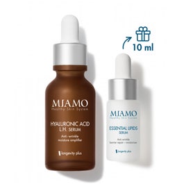 MIAMO duo Rughe și Disidratazione Hyaluronic Acid Serum 30ml + Lipidi 10ml
