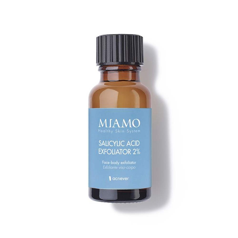 MIAMO Acnever - Salicylic Acid Exfoliator 2% exfoliant față corp Mini, 20ml