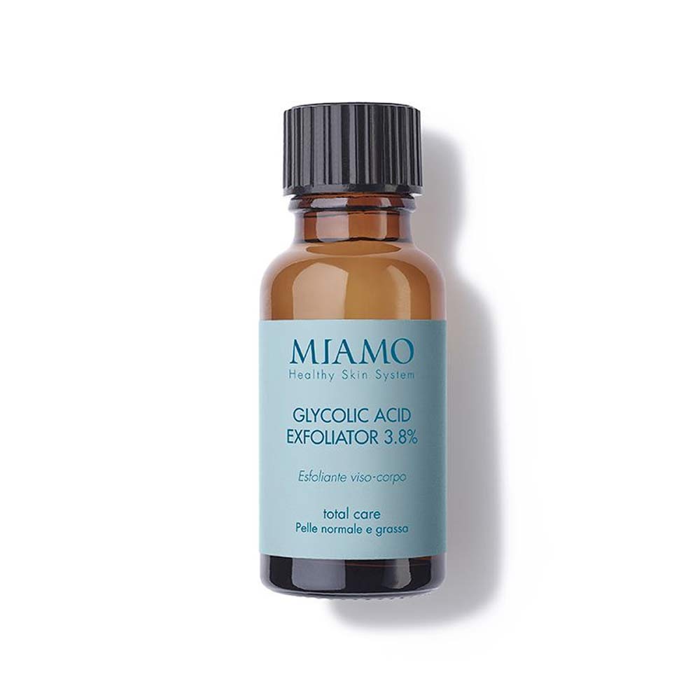 MIAMO Glycolic Acid Exfoliator 3.8% exfoliant față corp Mini-Size, 20ml