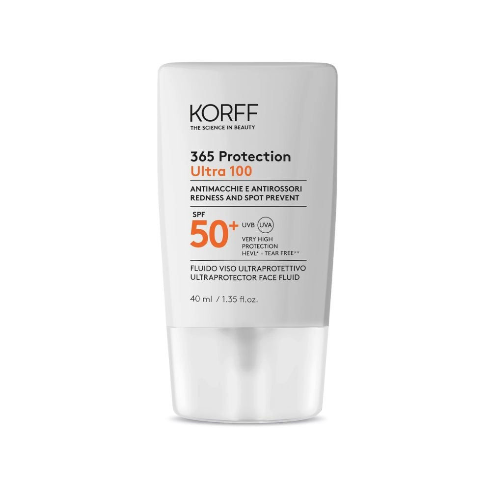 KORFF 365 Protection Ultra 100 – Fluid facial ultraprotector SPF 50+, 40 ml