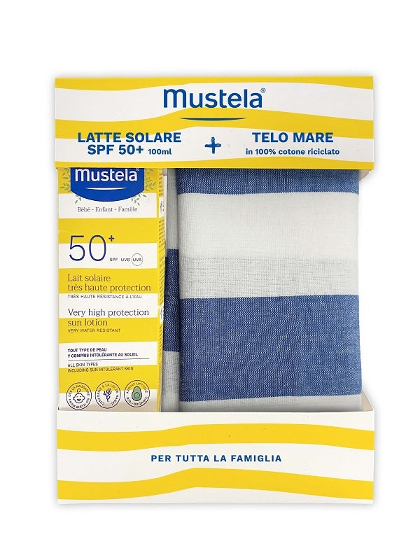 MUSTELA LATTE SOLARE+TELO MARE