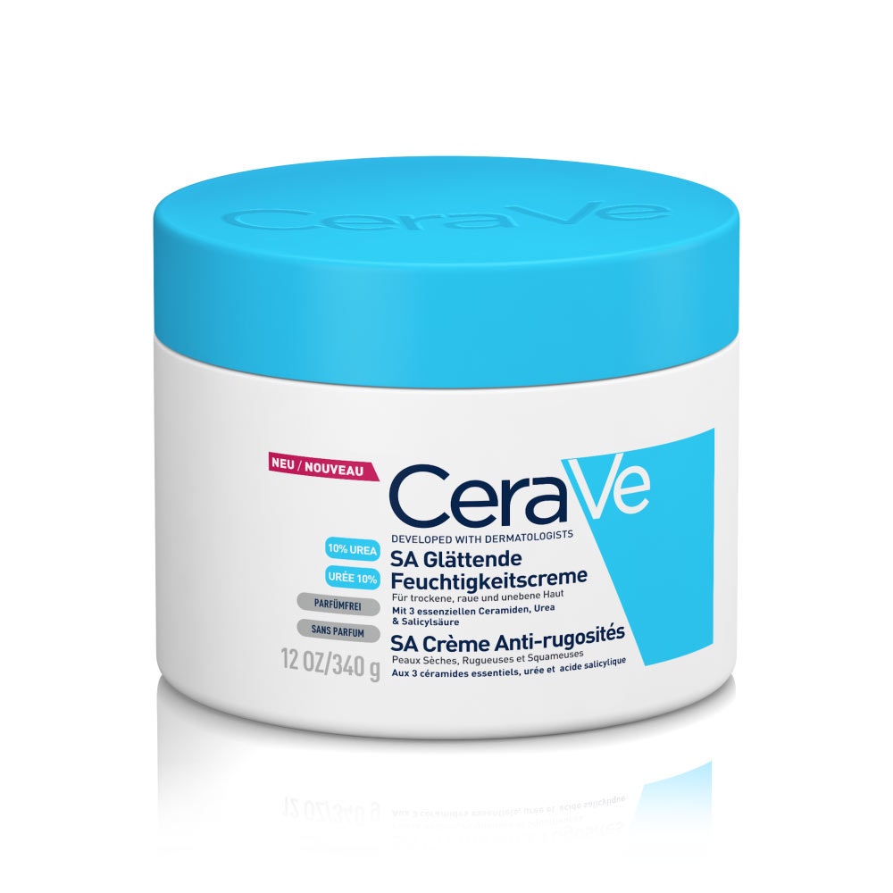 CERAVE SA Cremă netezitoare cu 10% uree, 340 g