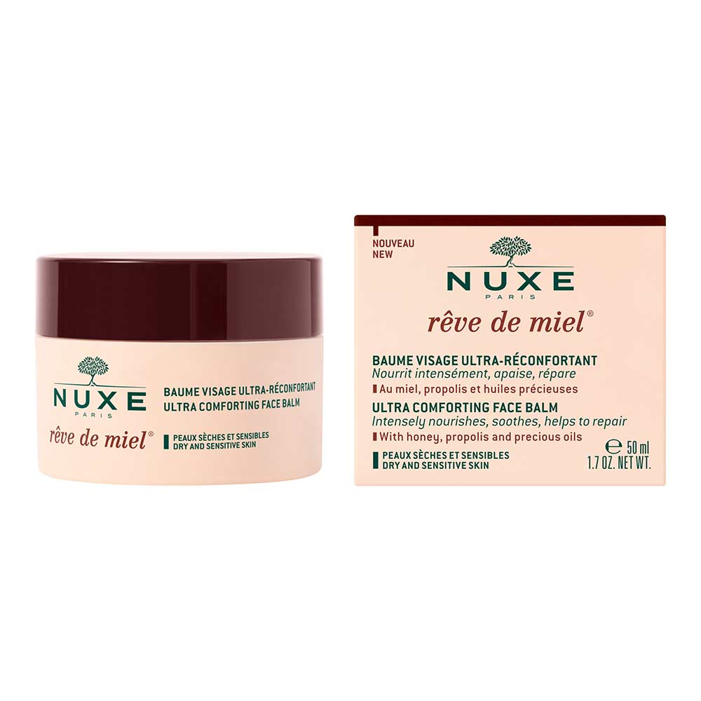 Nuxe Reve De Miel - Balsam Față Ultra-Comfort al Miele, 50 ml