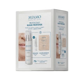 MIAMO protocol Rughe Profonde 1 Epigenage Shot + Retinol Cream 50ml + Intense Nourishing Masque 10ml