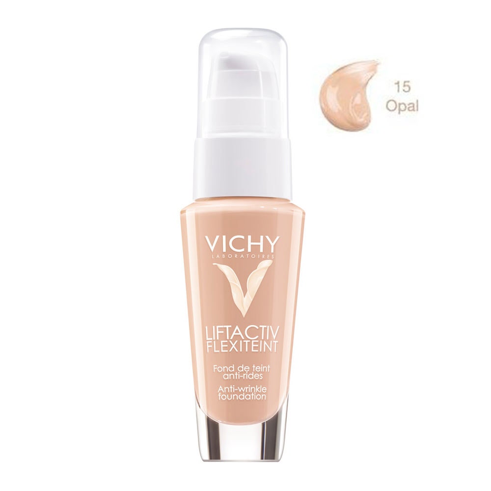VICHY Liftactiv Flexiteint SPF20 – Fond de ten cu efect lifting, nuanța 15 Opal, 30 ml