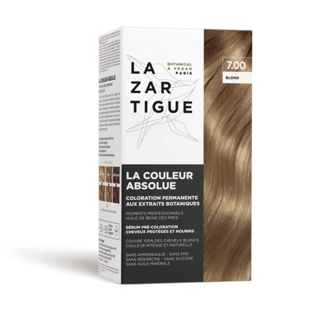 LAZARTIGUE La Couleur Absolue 7.00 – Vopsea permanentă Blond