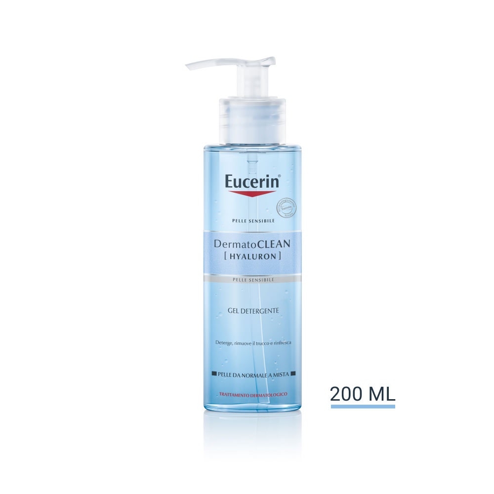 EUCERIN DermatoCLEAN - [HYALURON] Gel de curățare pentru ten normal și mixt 200 ml