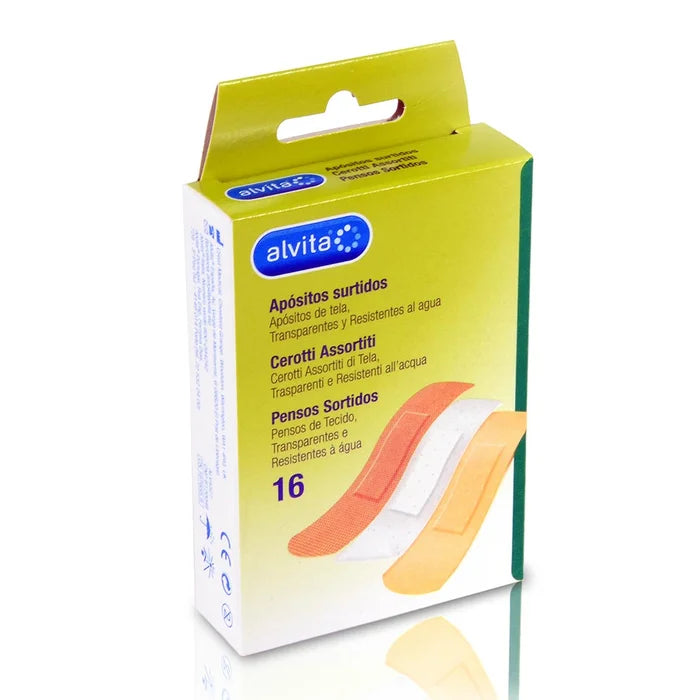 ALVITA Plasturi Asortați, 16 plasturi