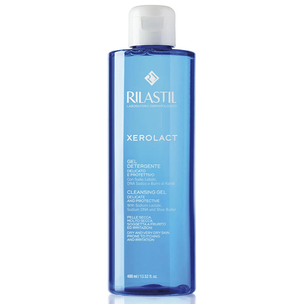 RILASTIL – Xerolact Gel Detergent Delicat și Protector Spumant, 400 ml