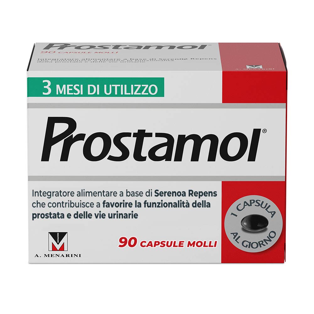 MENARINI Prostamol Supliment cu Serenoa repens pentru prostată și căile urinare, 90 capsule