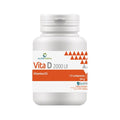 NUTRIFARMA Vita D 2000UI Supliment alimentar, 120 comprimate
