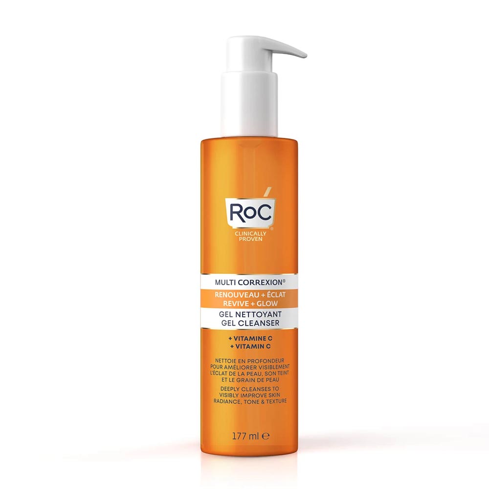 ROC Multi Correxion - Revive + Glow Gel de curățare iluminator, 177ml
