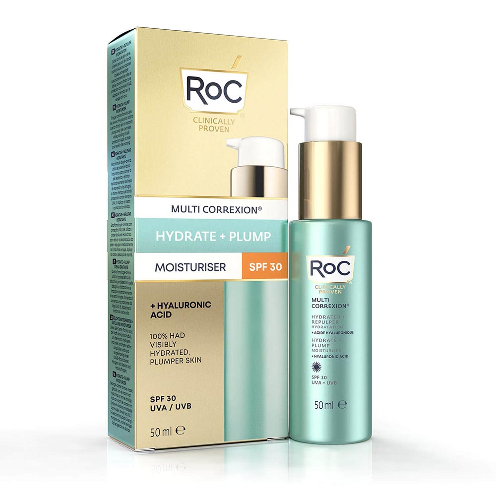 ROC Multi Correxion - Hydrate & Plump Gel hidratant pentru față SPF30, 50ml