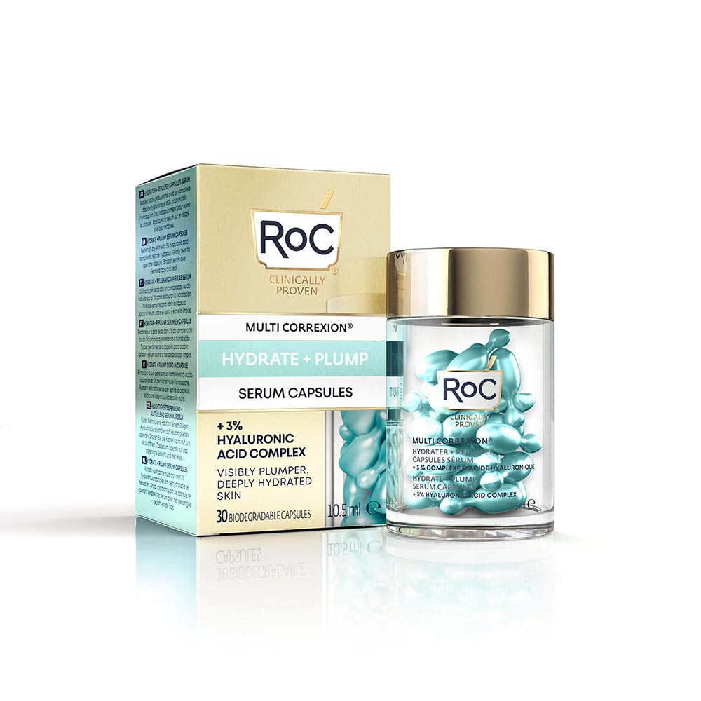 ROC Multi Correxion - Hydrate & Plump Ser hidratant în capsule, 30 capsule