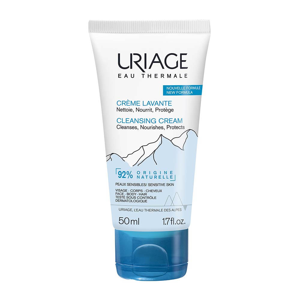URIAGE Cremă de Curățare fără Săpun pentru Piele Sensibilă, 50 ml