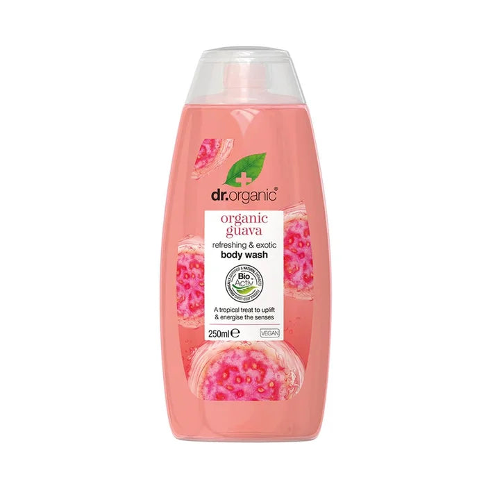 DR. ORGANIC – Guava Gel de Duș Revigorant, 250 ml