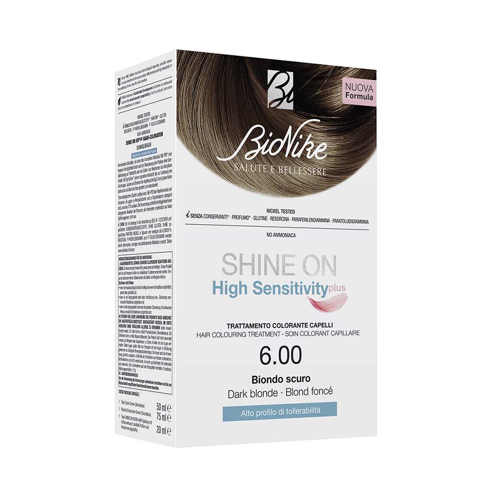 BIONIKE Shine On HS - Plus Trattament Colorant 6.00 Blond Inchis