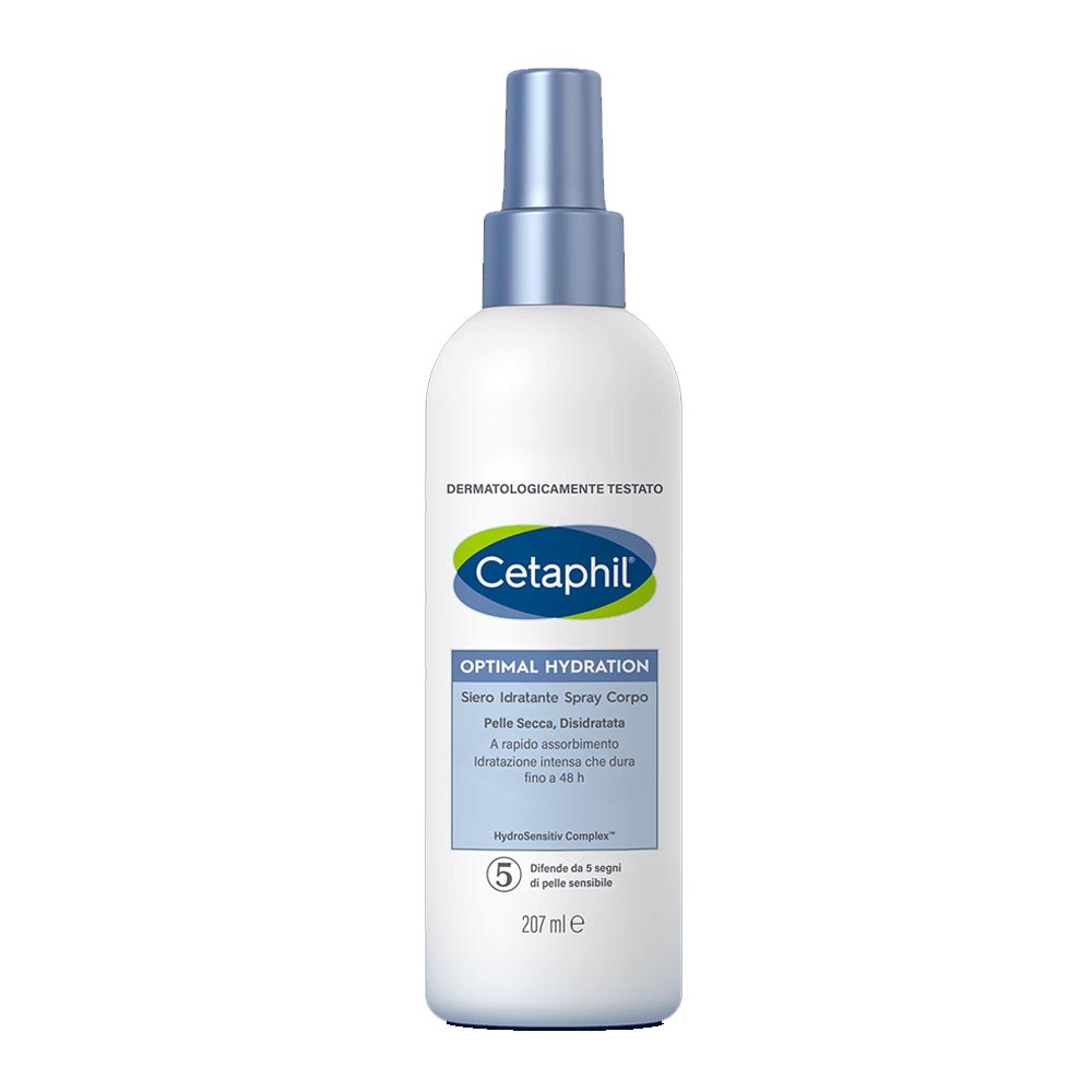 CETAPHIL Optimal Hydration - Ser hidratant spray pentru corp, 207ml