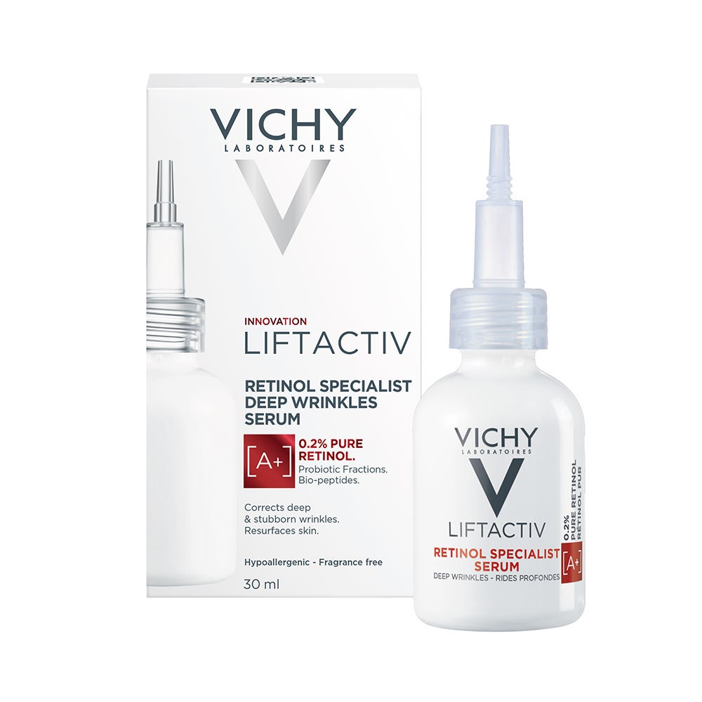 VICHY Liftactiv Retinol Specialist – Ser corector pentru riduri profunde 30 ml