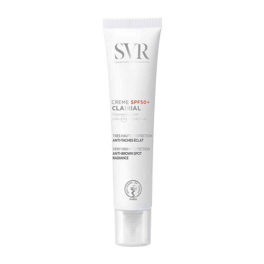 SVR Clairial - Crème SPF50+ - cremă anti-pete cu protecție solară, 40ml