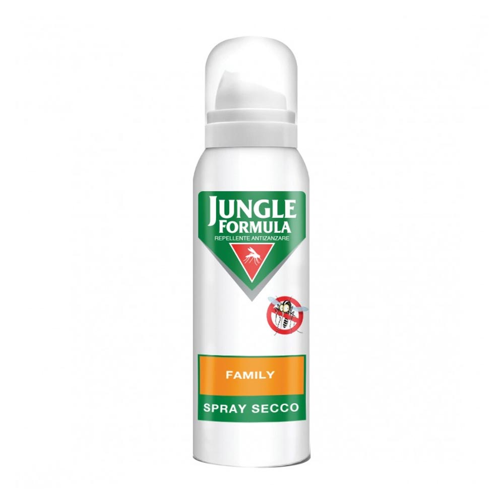 JUNGLE FORMULA Family Spray Uscat Repelent Anti-Țânțari, 125 ml