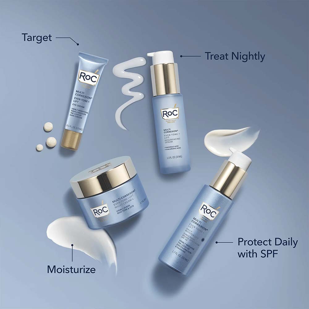 ROC Multi Correxion - Even Tone + Lift Cremă hidratantă pentru față cu SPF30, 50ml