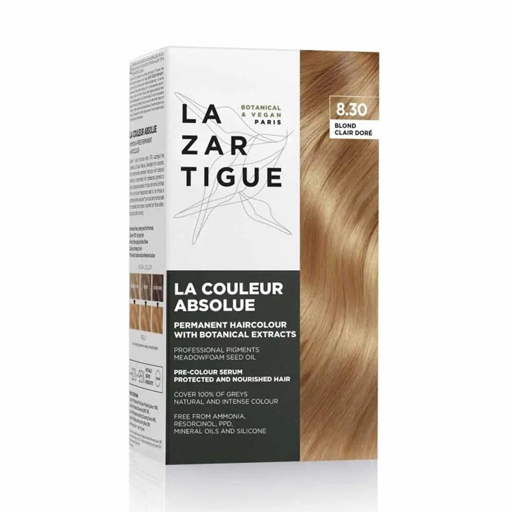 LAZARTIGUE La Couleur Absolue 8.30 – Vopsea permanentă Blond auriu