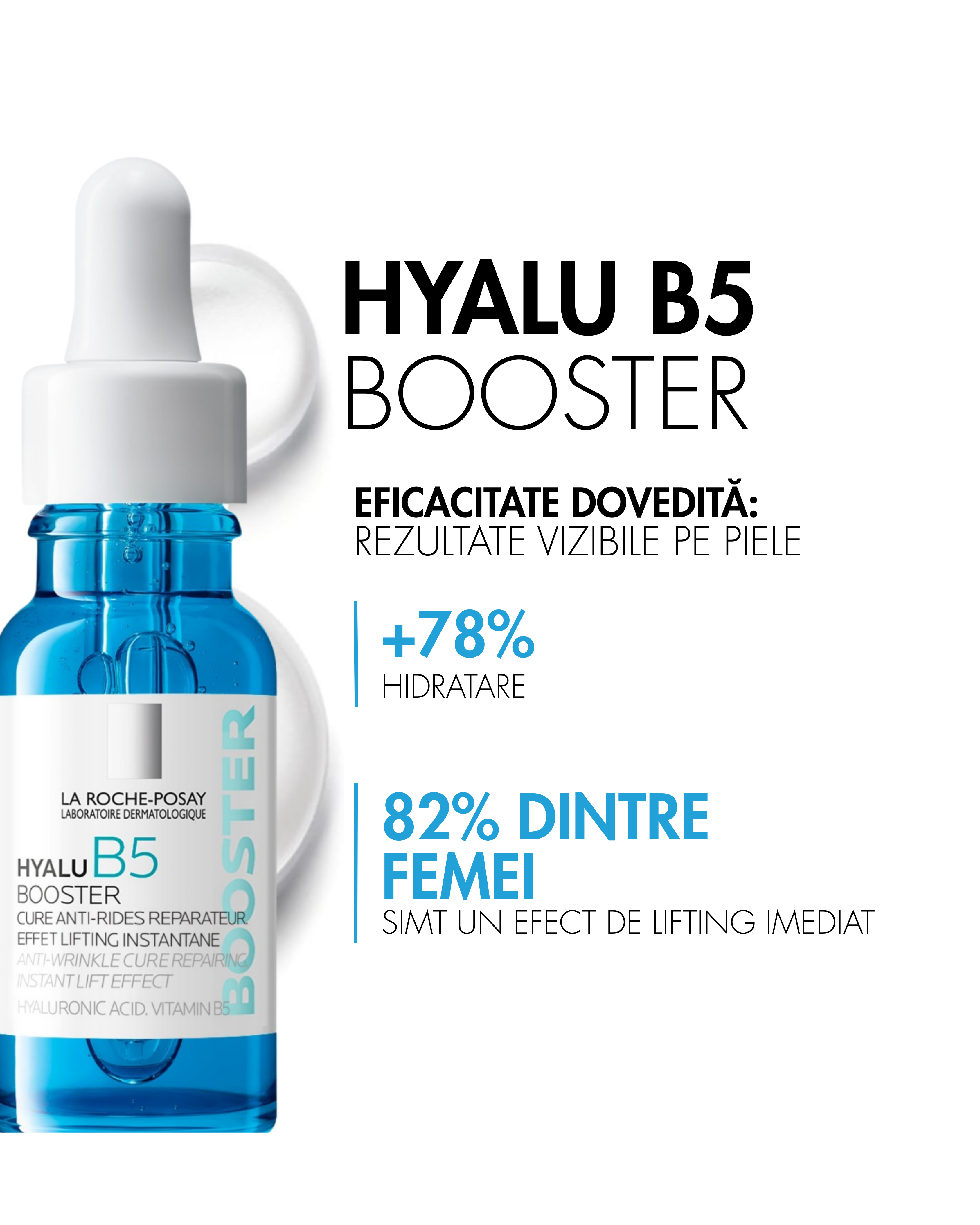 La Roche-Posay Hyalu B5 Kit X2 – Set rimpolpante cu ser și cremă pentru față