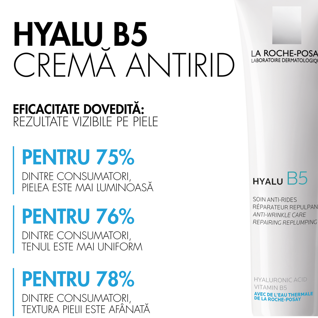 La Roche-Posay Hyalu B5 Kit X2 – Set rimpolpante cu ser și cremă pentru față