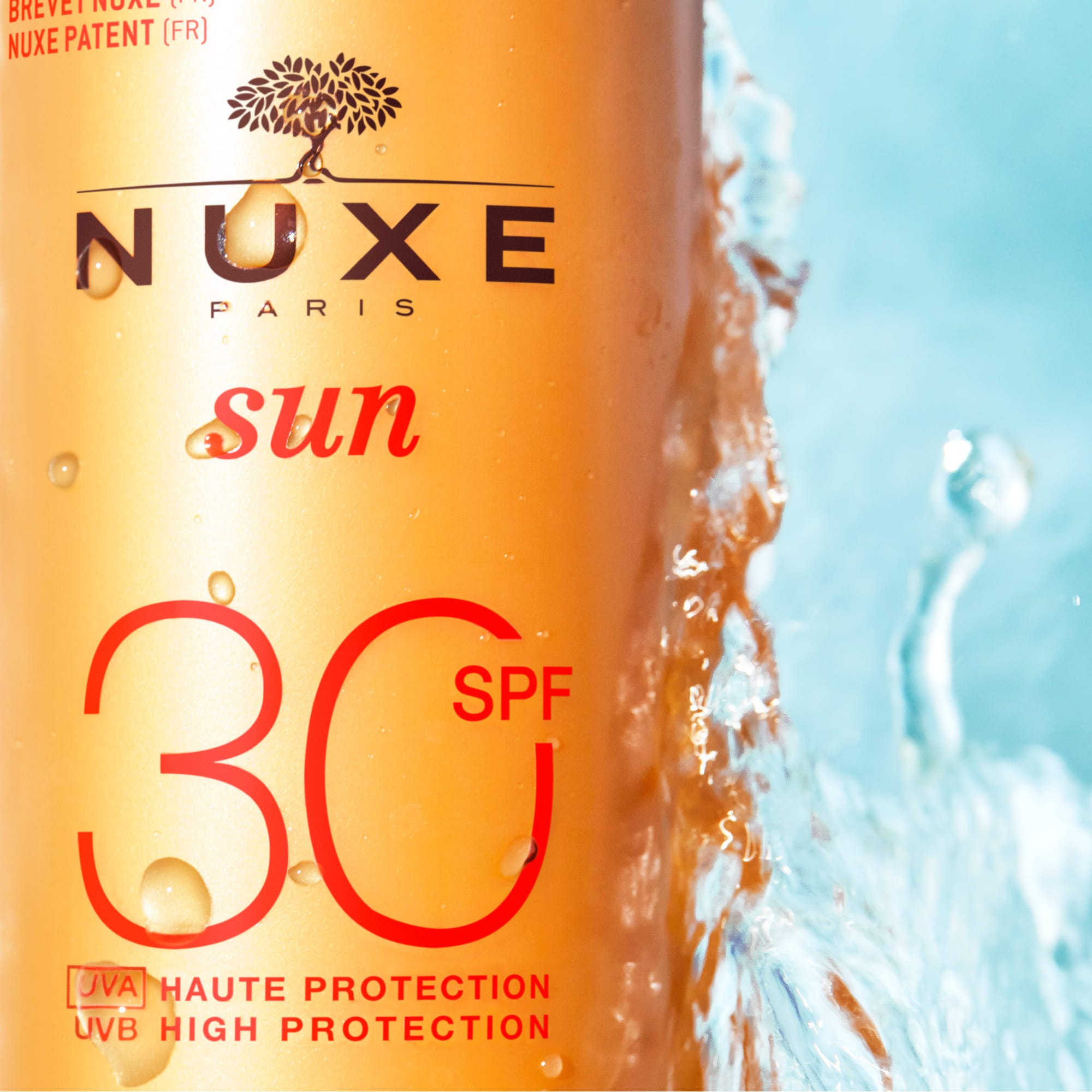 NUXE Sun Spray de protecție solară pentru față și corp SPF30