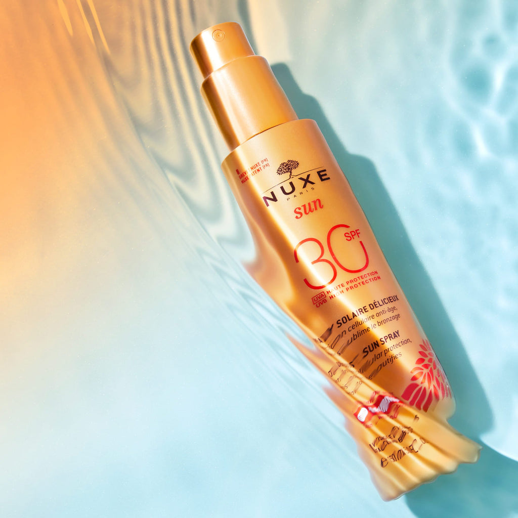 NUXE Sun Spray de protecție solară pentru față și corp SPF30