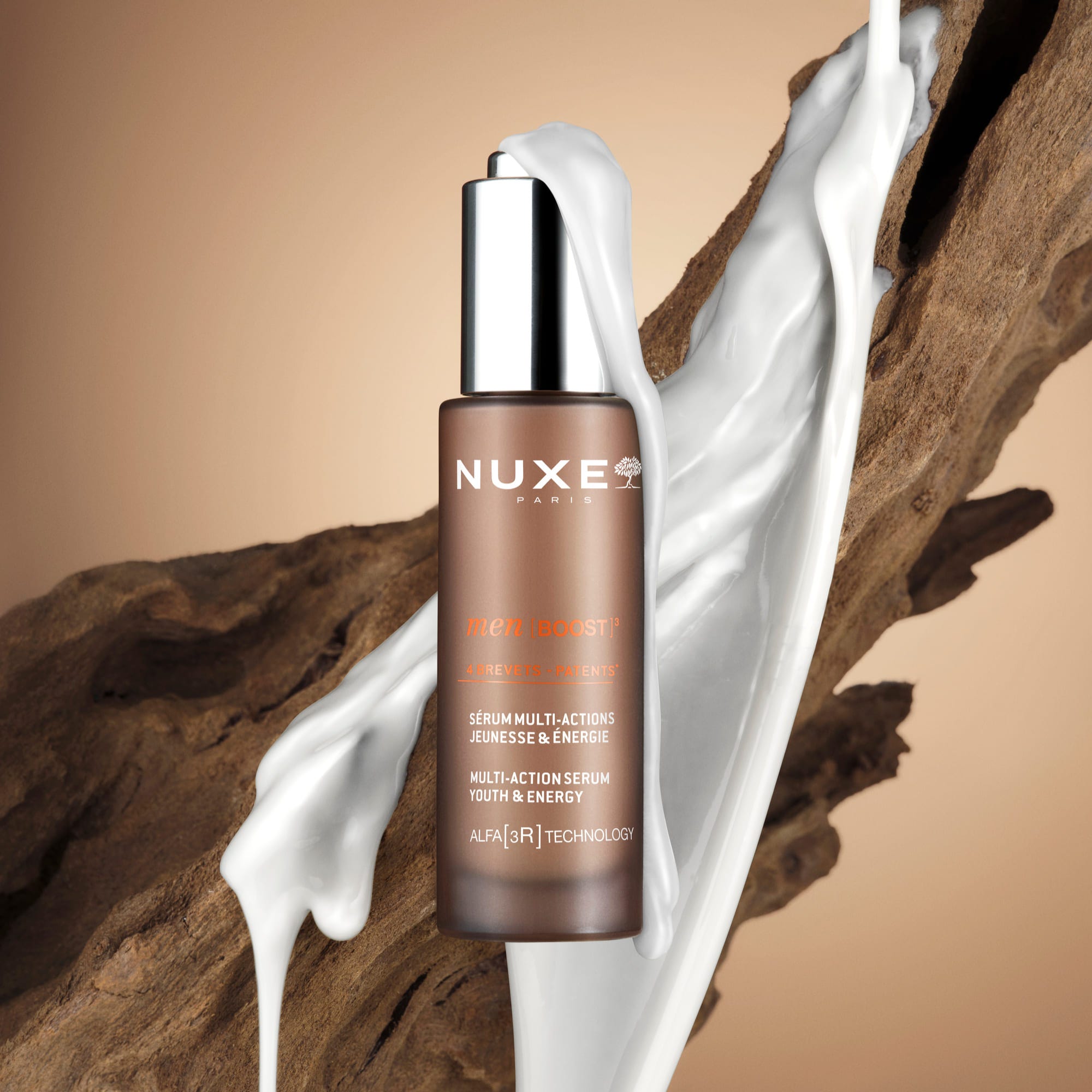 NUXE Men Ser facial anti-îmbătrânire Energizzante Uomo, 30 ml